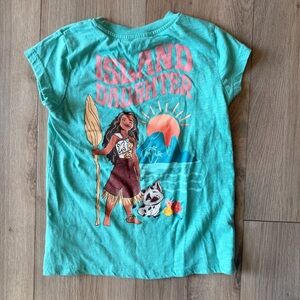 Disney Moana 2 tee Teal